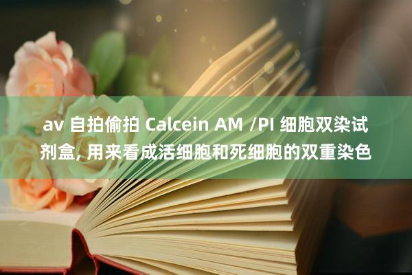 av 自拍偷拍 Calcein AM /PI 细胞双染试剂盒, 用来看成活细胞和死细胞的双重染色